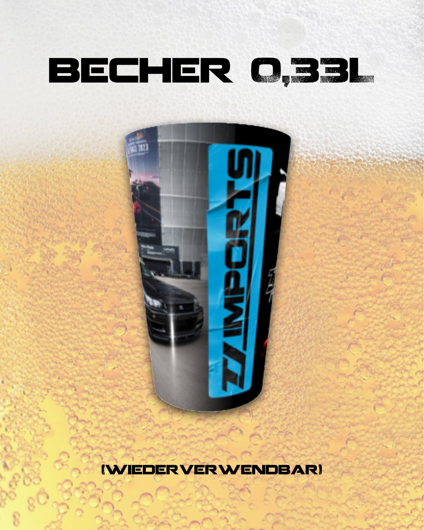 TJ Imports Becher 0,33l