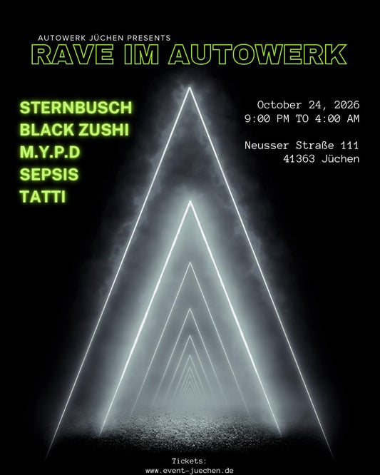 RAVE im Autowerk am 24.10.26