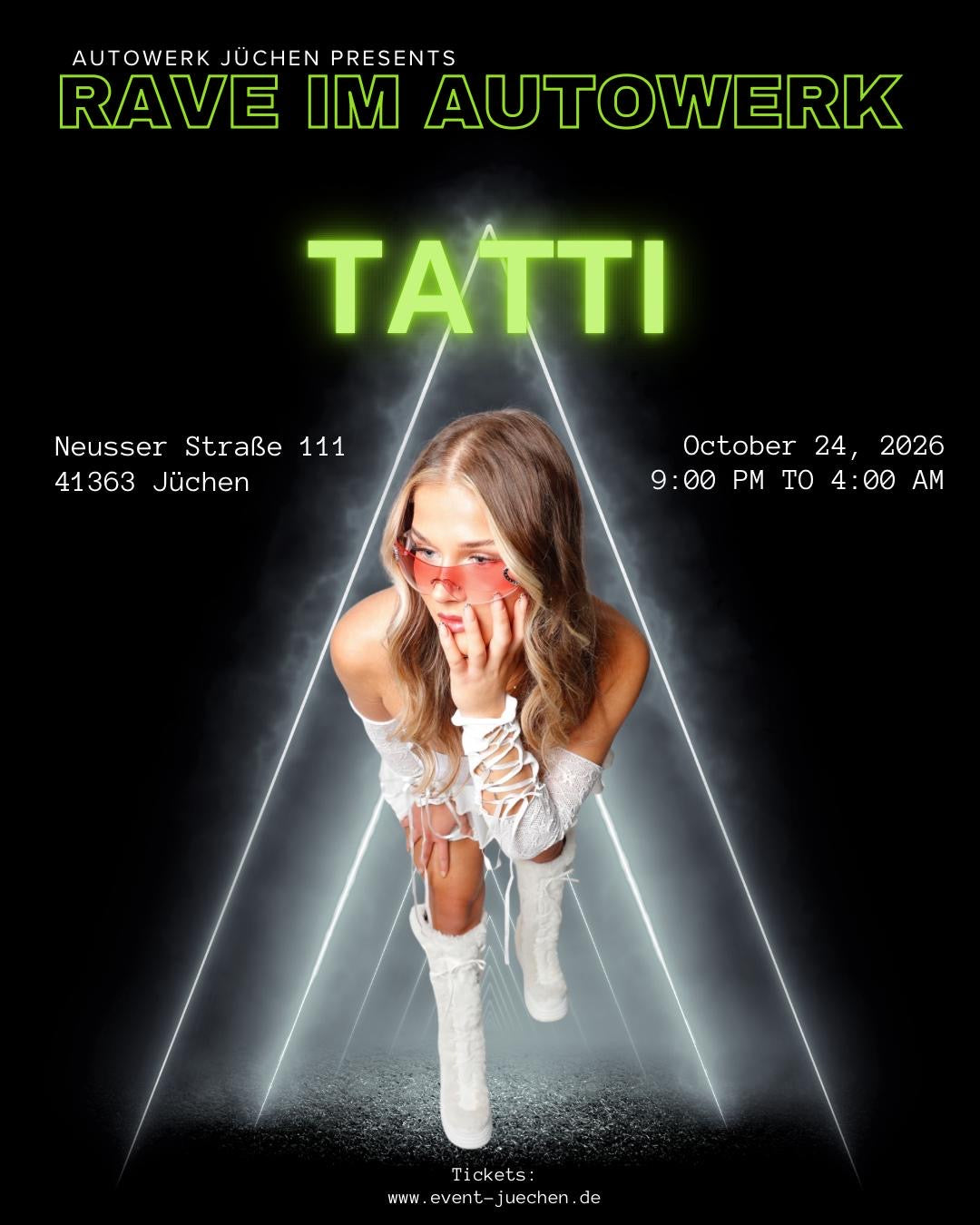 RAVE im Autowerk am 24.10.26