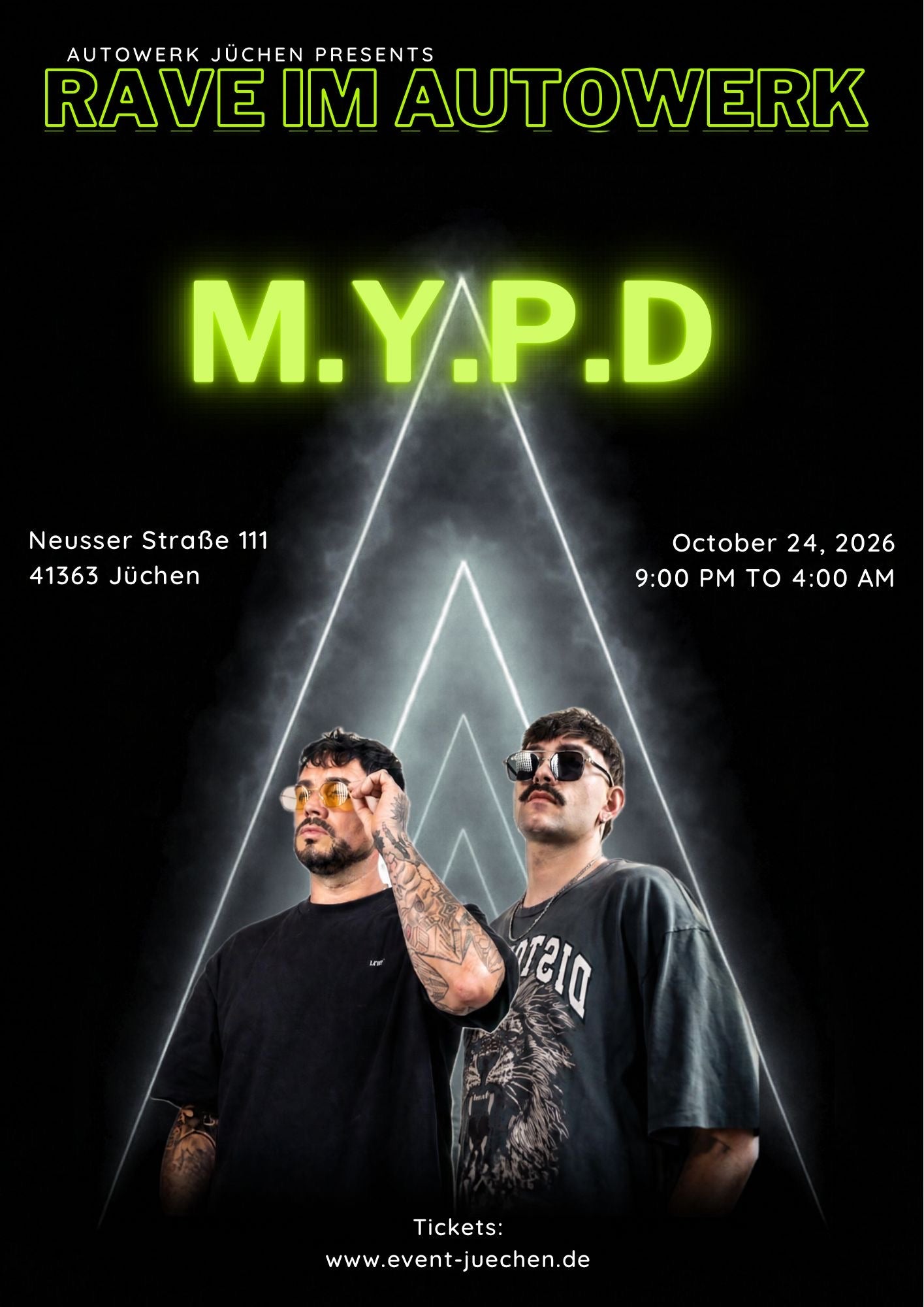 RAVE im Autowerk am 24.10.26